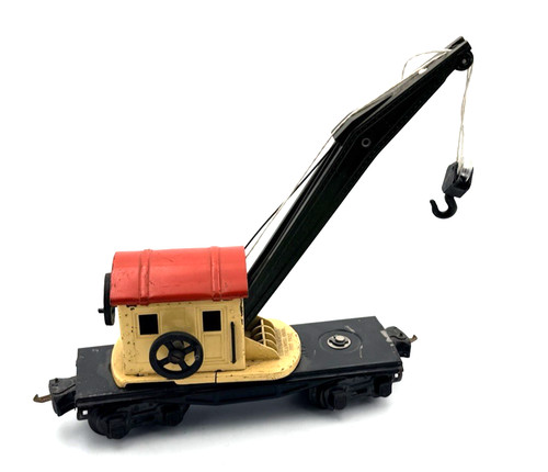 Lionel prewar 2660 crane car - lionel,